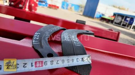 Нож для почвофрезы IT225 с ребром жесткости (Фрезы 1GQN-120/140/160)