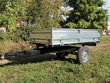 Прицеп гидравлический самосвальный г/п-1.5т